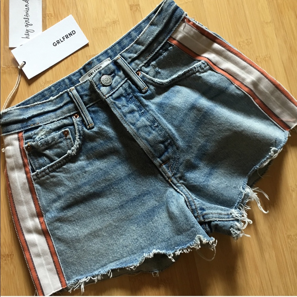 GRLFRND The Cindy jean shorts - 23